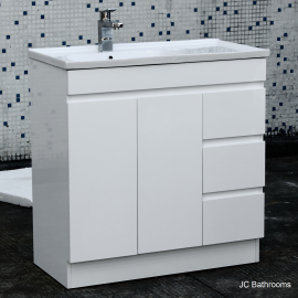 Serene Kickboard 900mm Vanity